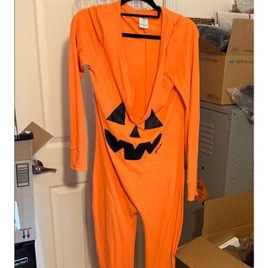 PINK Victoria's Secret Bright Orange Sleepwear Top